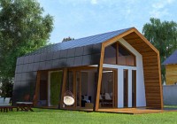 Casa pré-fabricada com eficiência energética pode ser construída por 2 pessoas